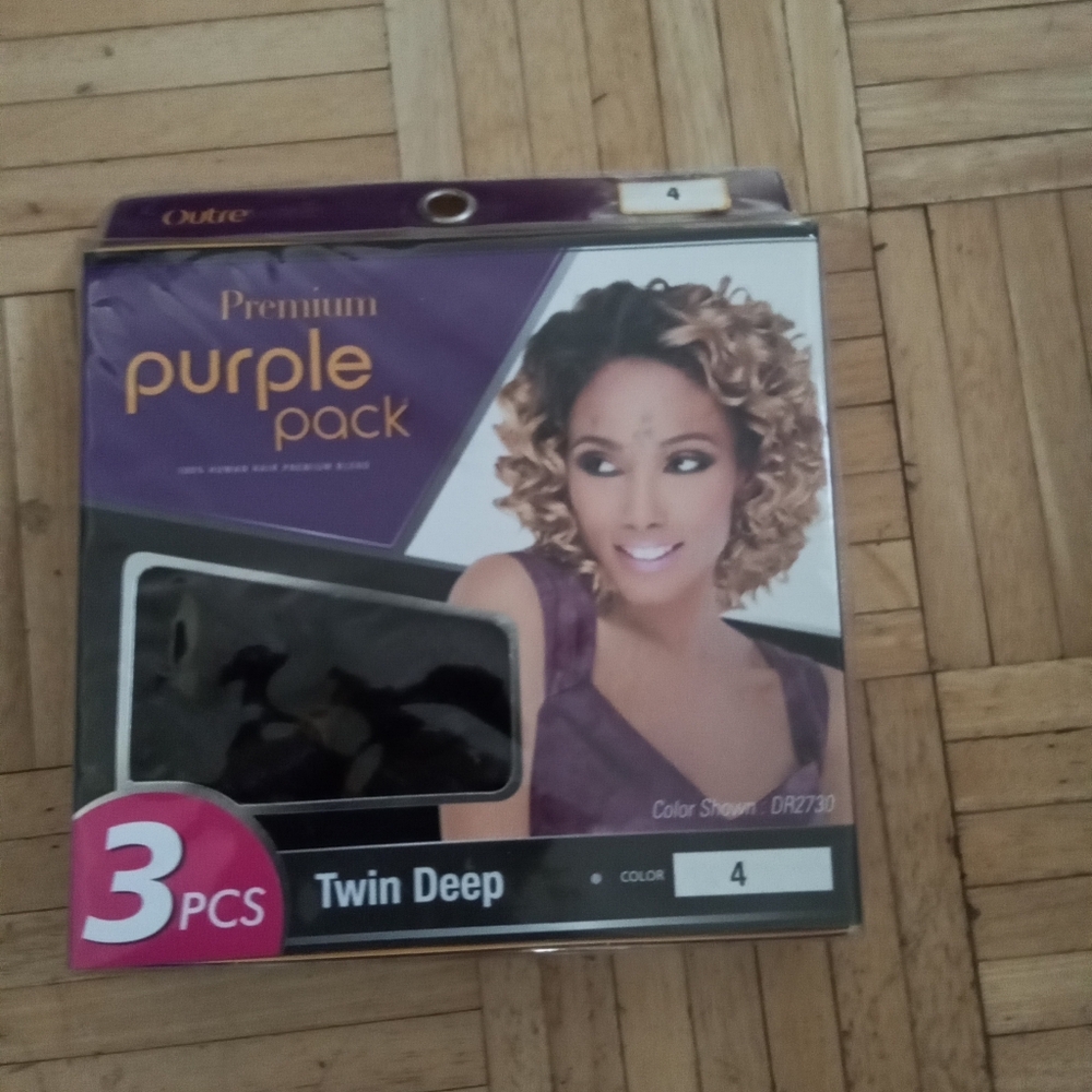Outre Premium Purple Pack 100% Human Hair Premium Blend